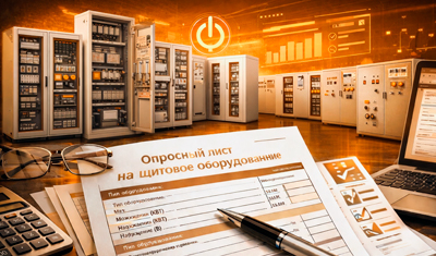 Обновлены опросные листы на всё оборудование ЦентрЭнергоСоюз
